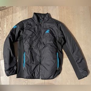 Babolat coaches jacket - down - men’s large in Black